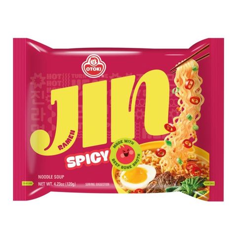 Ottogi/Otoki Jin Ramen Hot Pouch 120g