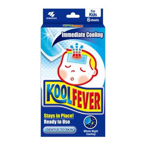 Koolfever Cooling Gel Sheets Kids 6 Pieces