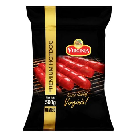 Virginia Premium Hotdog Jumbo 500g