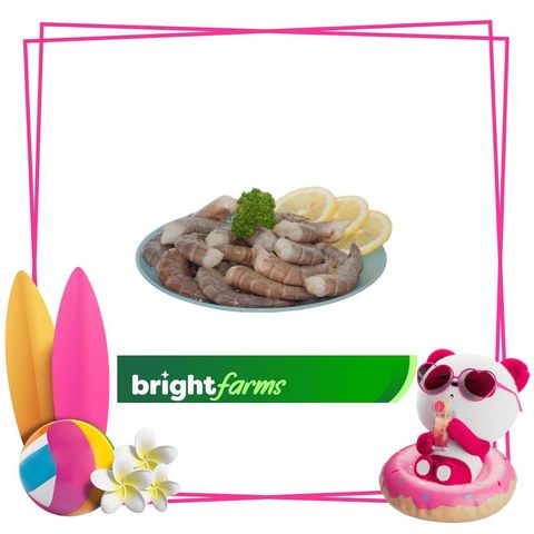 brightfarms Vannamei Shrimp Peeled & Deveined IQF 250g (Frozen)