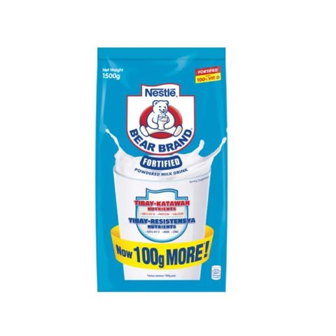 Bear Brand Fortified Powdered Milk Drink 1.4kg