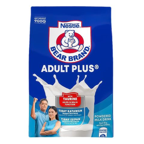 Bear Brand Adult Plus Powdered Milk Drink 900g