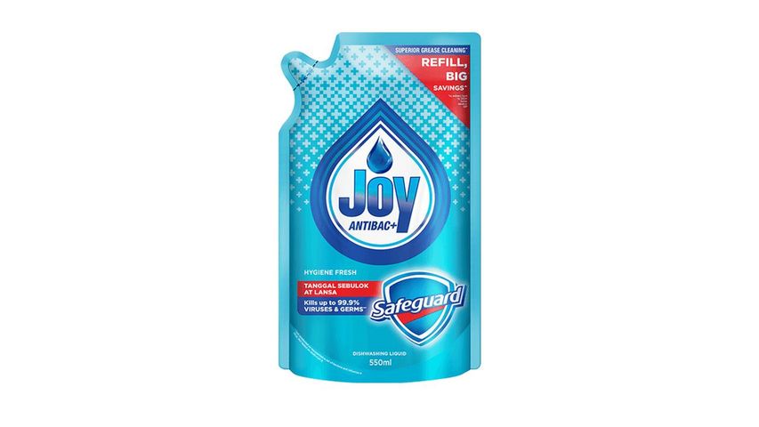 Joy Dishwashing Liquid Antibac Safeguard 550mL