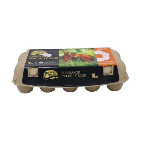 Bounty Fresh Free Range Specialty Eggs 10 Pieces