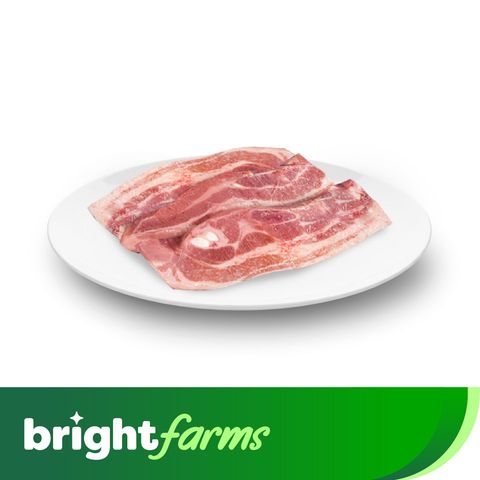brightfarms Pork Liempo Sliced 1KG (Frozen)