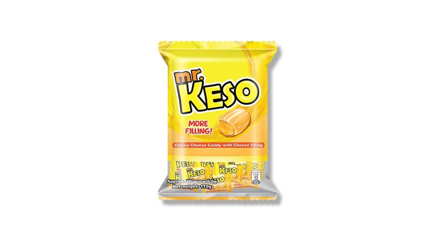 Rebisco Mr. Keso Chewy Cheese Candy 20 x 5.5g