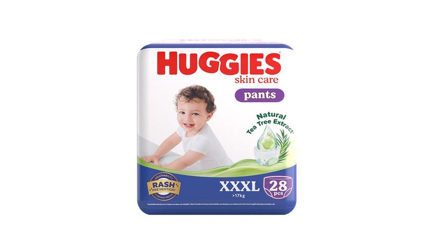 Huggies Skin Care Pants XXXL 28 Pieces