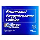 Saridon Triple Action Paracetamol Propyphenazone Caffeine Tablet (250mg/150mg/50mg) 1 Piece