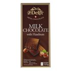 Delfi Milk Chocolate with Hazelnuts 100g