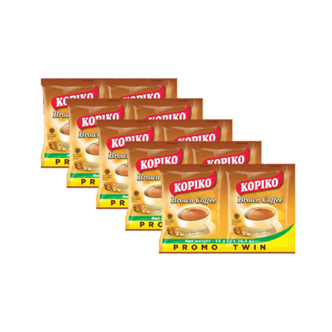 Kopiko Brown Coffee Twin 53g x 10s