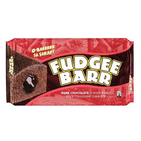 Rebisco Fudgee Bar Dark Chocolate 10's
