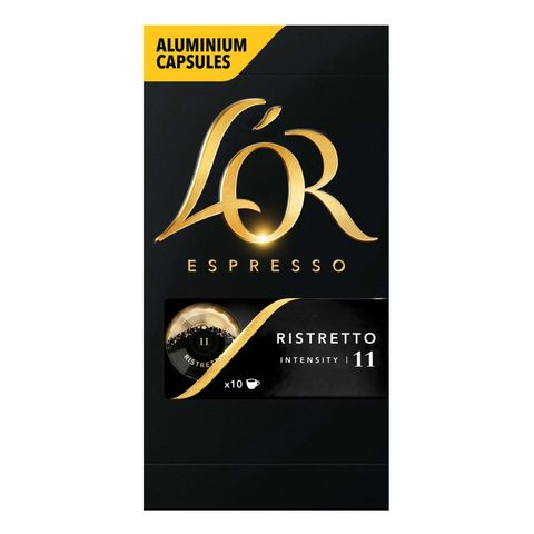 L'Or Espresso Ristretto Nespresso Compatible Coffee Capsules 52g