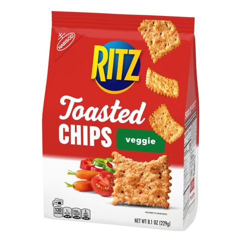 Ritz Toasted Chips Veggie 8.1oz