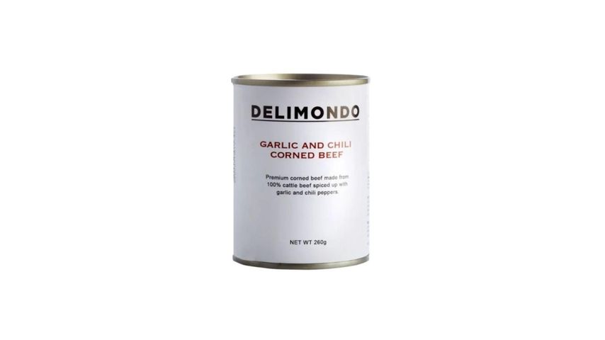 Delimondo Garlic and Chili Corned Beef 260g