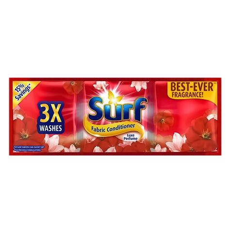 Surf Fabric Conditioner Luxe Perfume 6 x 69ml