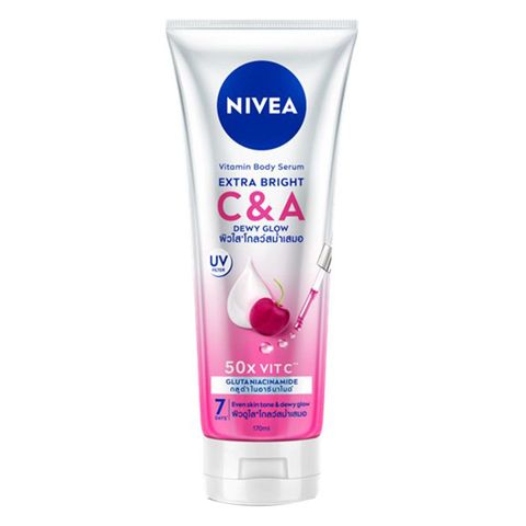 Nivea Vitamin Body Serum Extra Bright C & A with Gluta Niacinamide 170ml