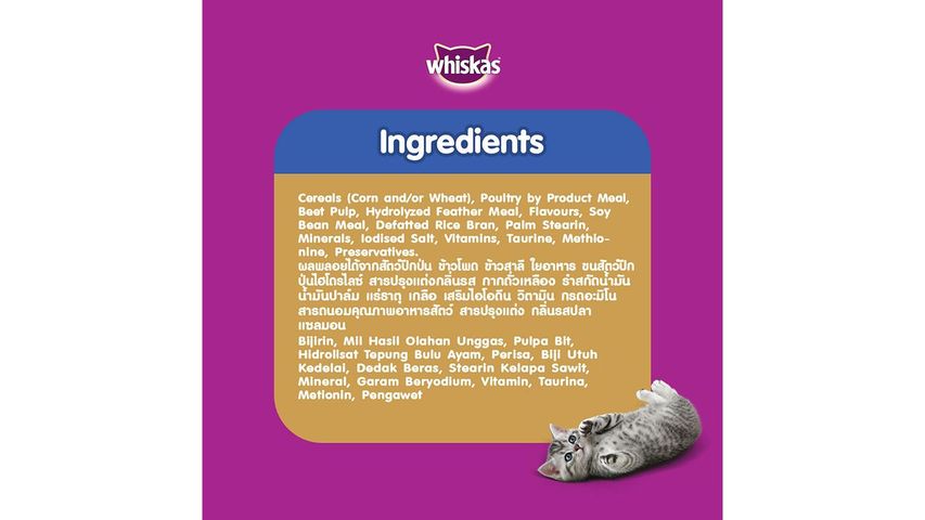 Whiskas Dry Skin & Coat 1.1kg