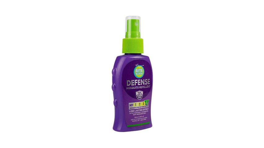 Bite Block Defense Mosquito Repellent Spray 100ml
