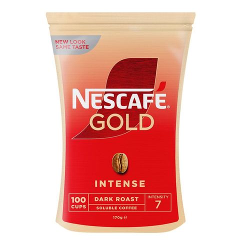 Nescafe Gold Intense Dark Roast Soluble Coffee 170g