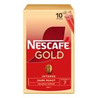 Nescafe Gold Intense Dark Roast Soluble Coffee 10 x 2g