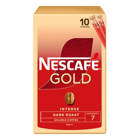 Nescafe Gold Intense Dark Roast Soluble Coffee 10 x 2g
