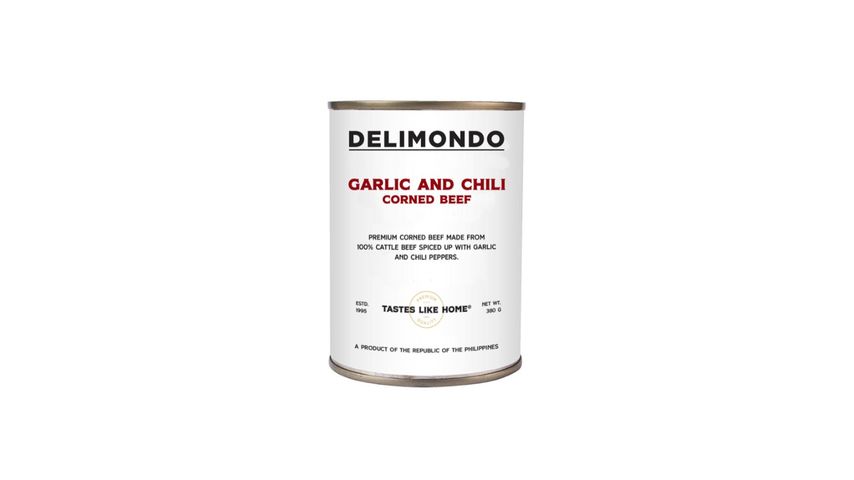 Delimondo Garlic and Chili Corned Beef 380g