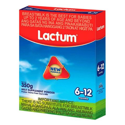 Lactum for 6-12 Months Old 350g Milk Supplement Powder