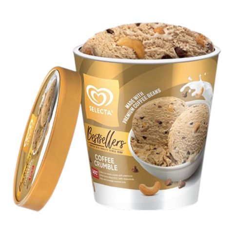 Selecta Coffee Crumble Ice Cream 450ml
