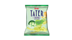 Oishi Tater Thins Cucumber Flavor Potato Snack 75g