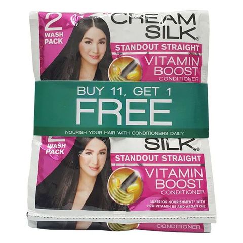 Cream Silk Conditioner Standout Straight Pink (Buy 11, Get 1 Free) 12 x 22ml