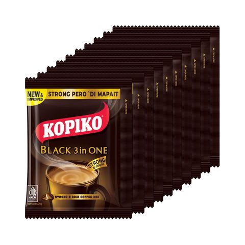 Kopiko Black 3 in 1 Hanger 10 x 20g
