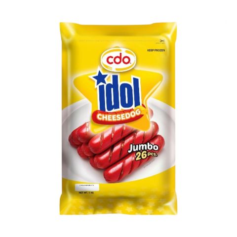 CDO Idol Jumbo Cheesedog Hotdog 1KG