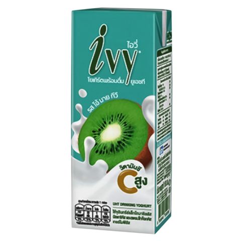 Ivy UHT Yoghurt Kiwi 180ml