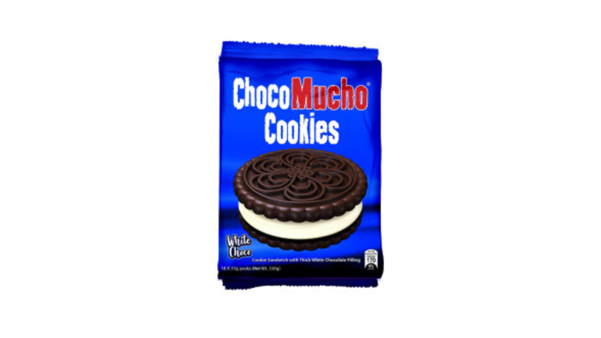 Choco Mucho Cookies White Choco 33g x 10
