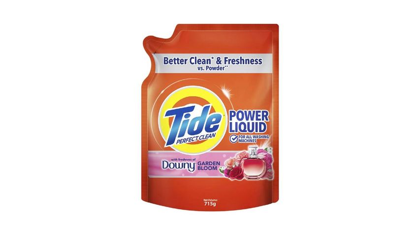 Tide Liquid Detergent Garden Bloom Refill 715g