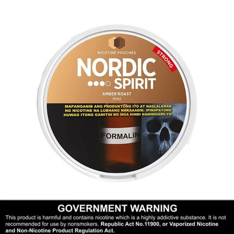 Nordic Spirit Dry Amber Roast Strong 20 Pouches