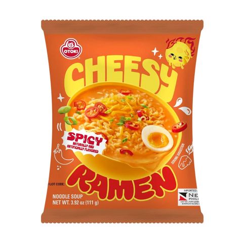 Otoki Cheesy Ramen Noodle Soup Spicy Pouch 111g