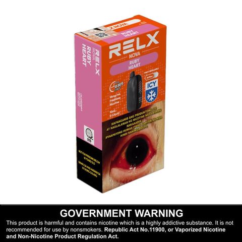 RELX Nova Device Ruby Heart (18mg) 1 Piece