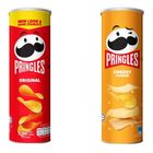 Pringles Potato Chips Snack Combo Pack (Original 134g + Cheese 134g)