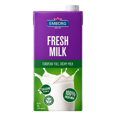 Emborg Full Cream Milk 1l