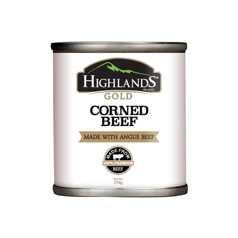 Highlands Corned Beef Gold 210G