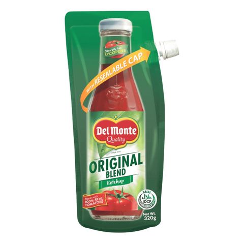 Del Monte Original Blend Ketchup with Lycopene - Pouch 320g