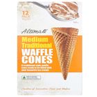 Altimate Medium Traditional Waffle Cones 150g