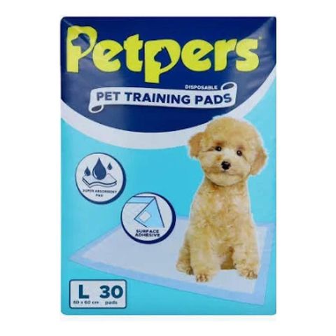 Petpers Pet Training Pads Large 30 Pieces