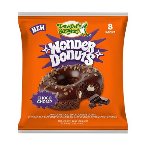 Lemon Square Wonder Donuts Choco Chomp 8 x 42g