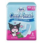 Sofy Cooling Fresh Sanitary Napkin for Menstruation with Wings (23cm) 8 Pieces