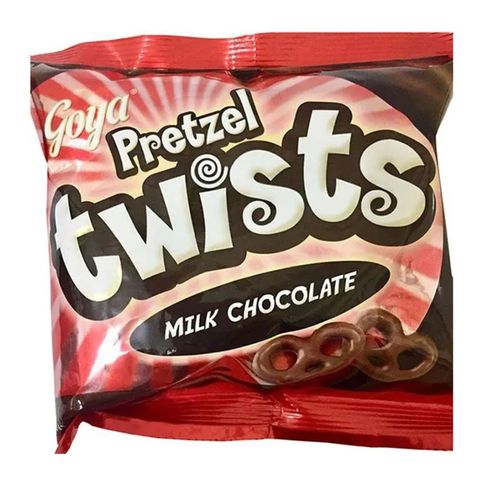 Goya Pretzel Twists Milk Chocolate 21g