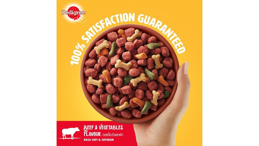 Pedigree Dry Beef & Vegetable 3kg