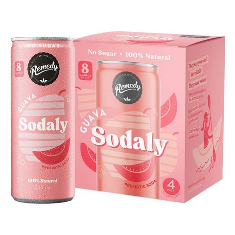 Remedy Sodaly Guava 4 x 250ml