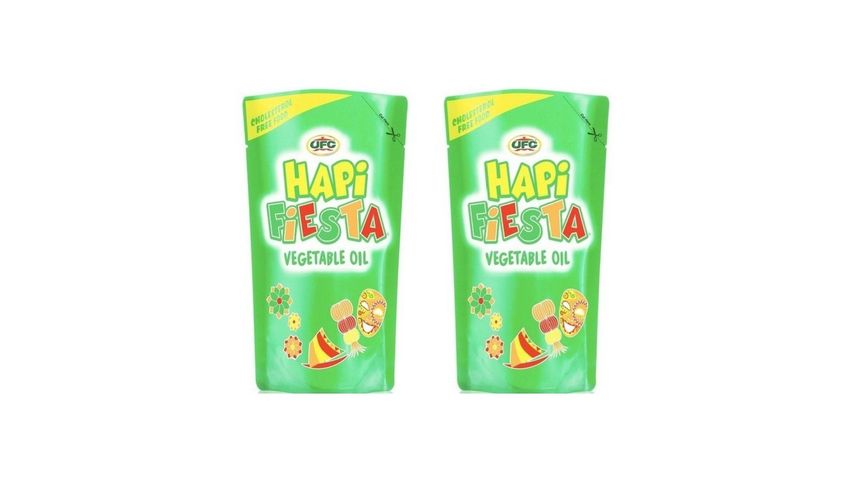 UFC Hapi Fiesta Vegetable Oil 2 x 900ml